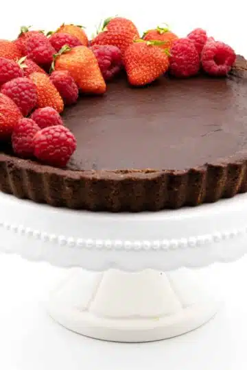 Schokoladentarte mit Mürbeteig Rezept