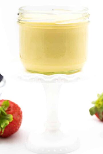 Rezept für eine Vanillesoße ohne Zucker