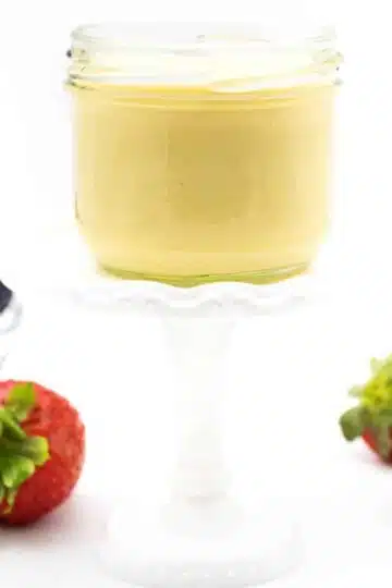 Rezept für eine Vanillesoße ohne Zucker