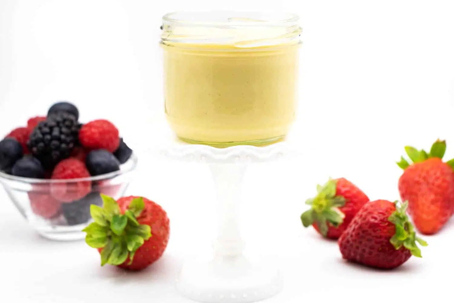 Rezept für eine Vanillesoße ohne Zucker