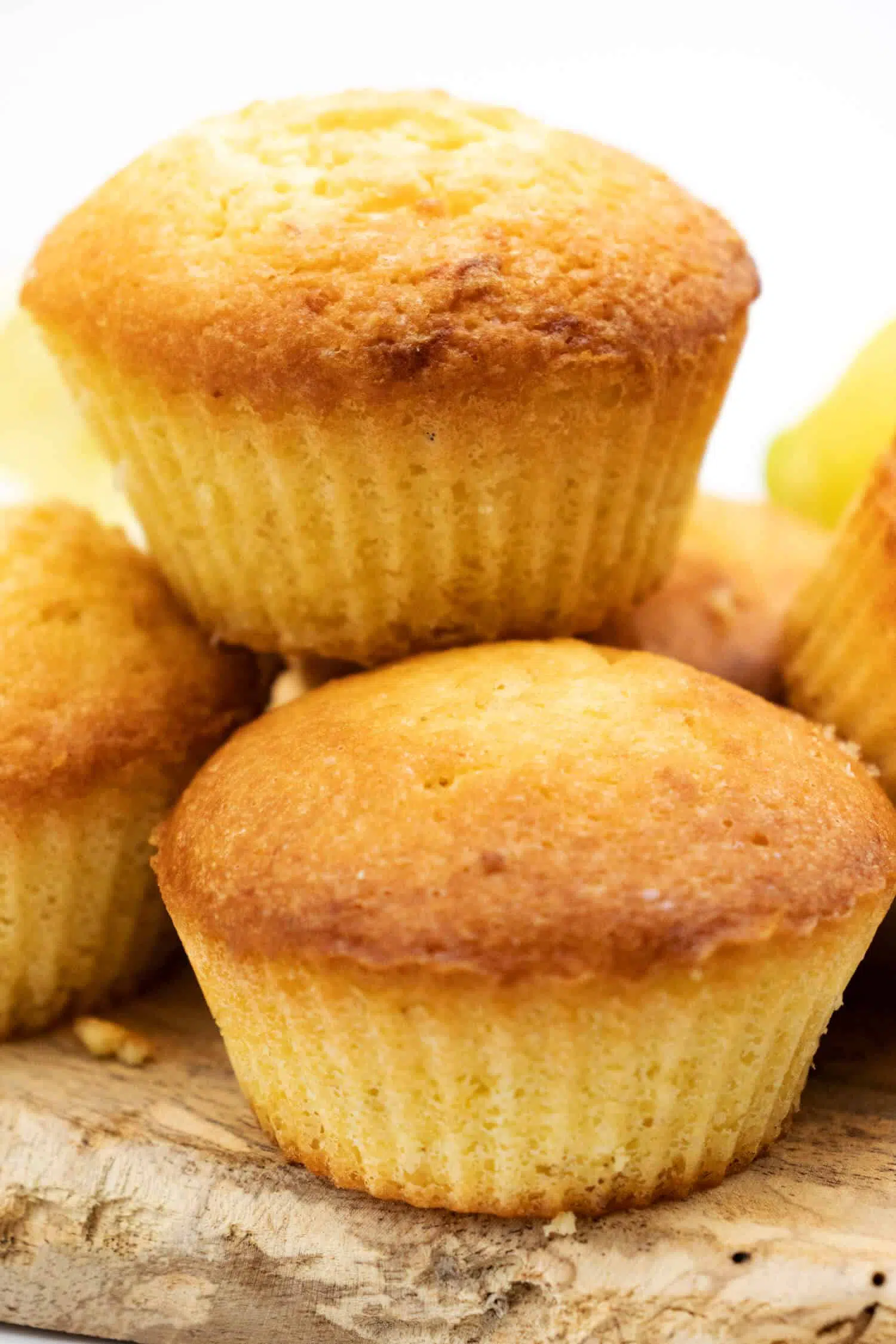 Zitronen Muffins Rezept ohne Zucker und Mehl