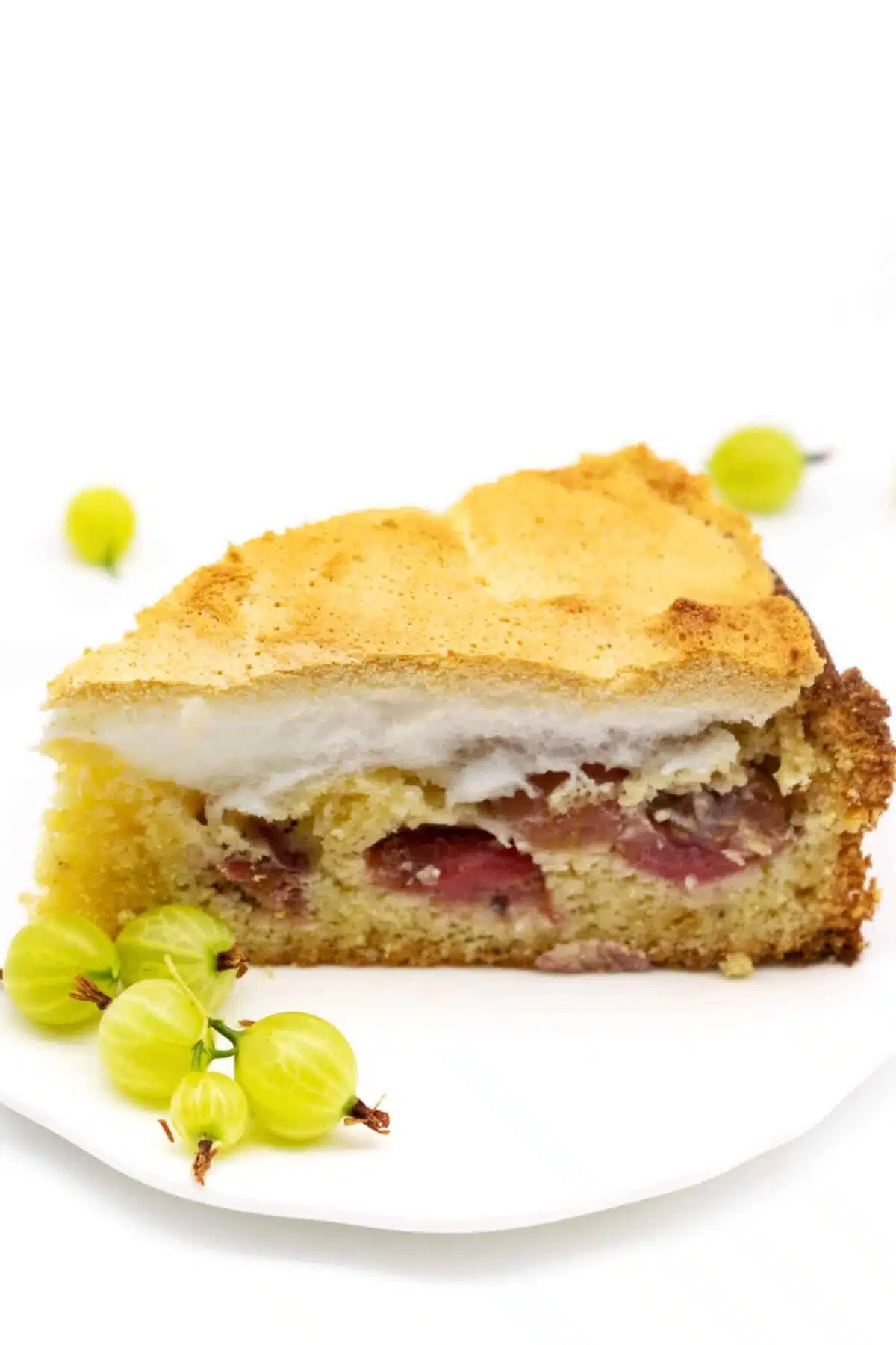 Einfacher Low Carb Stachelbeerkuchen ohne Zucker