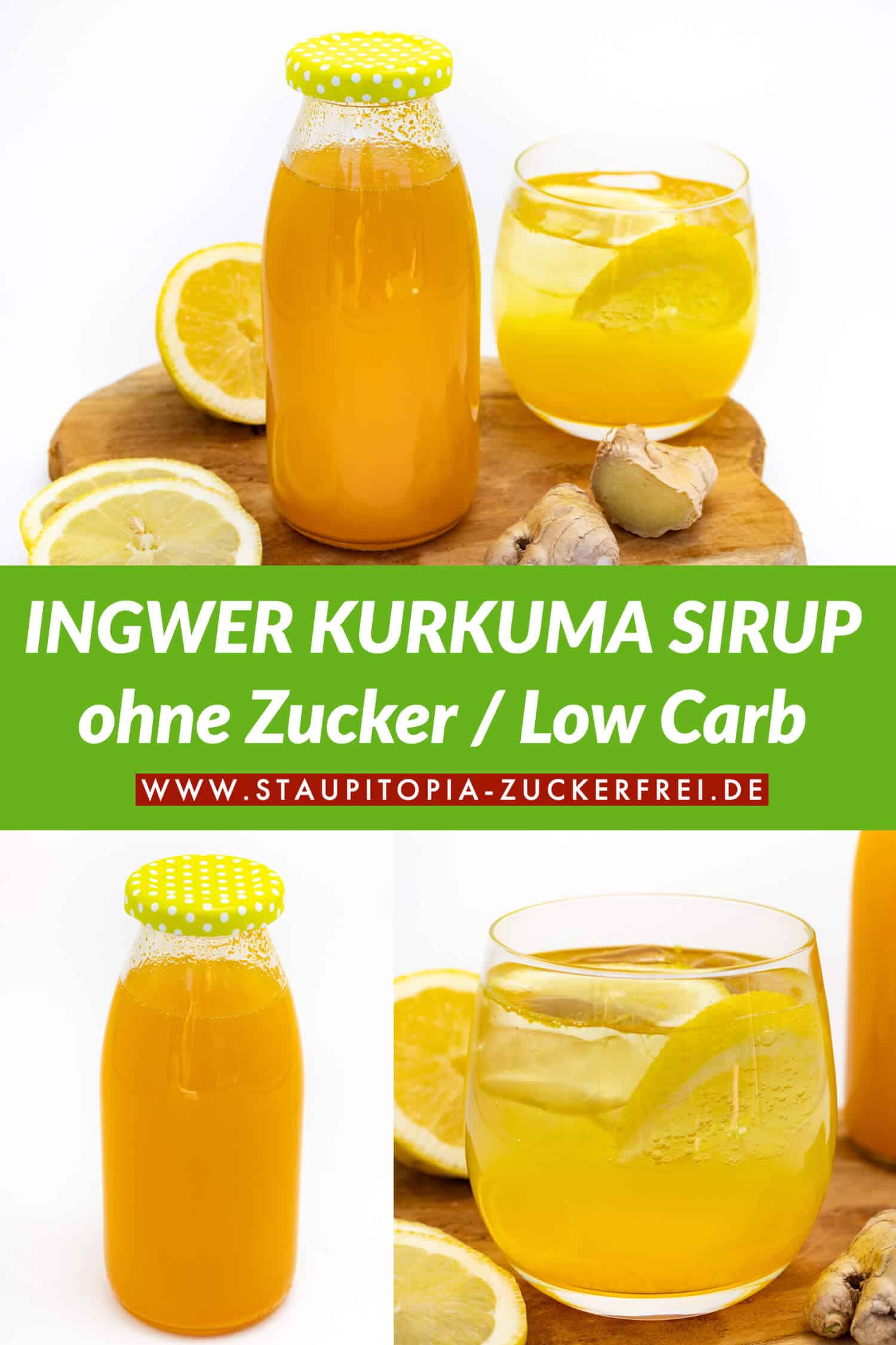 Ingwersirup Rezept ohne Zucker