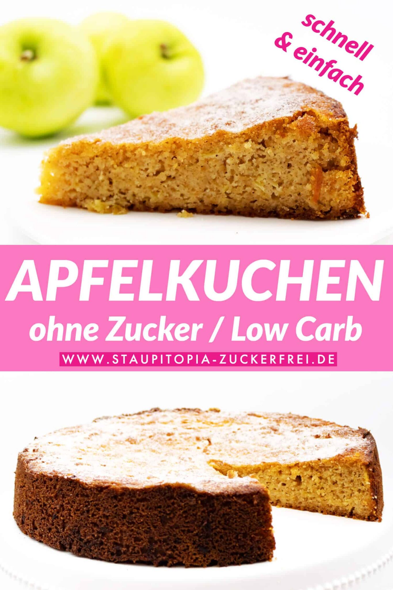 Apfelkuchen Ohne Zucker - Staupitopia Zuckerfrei