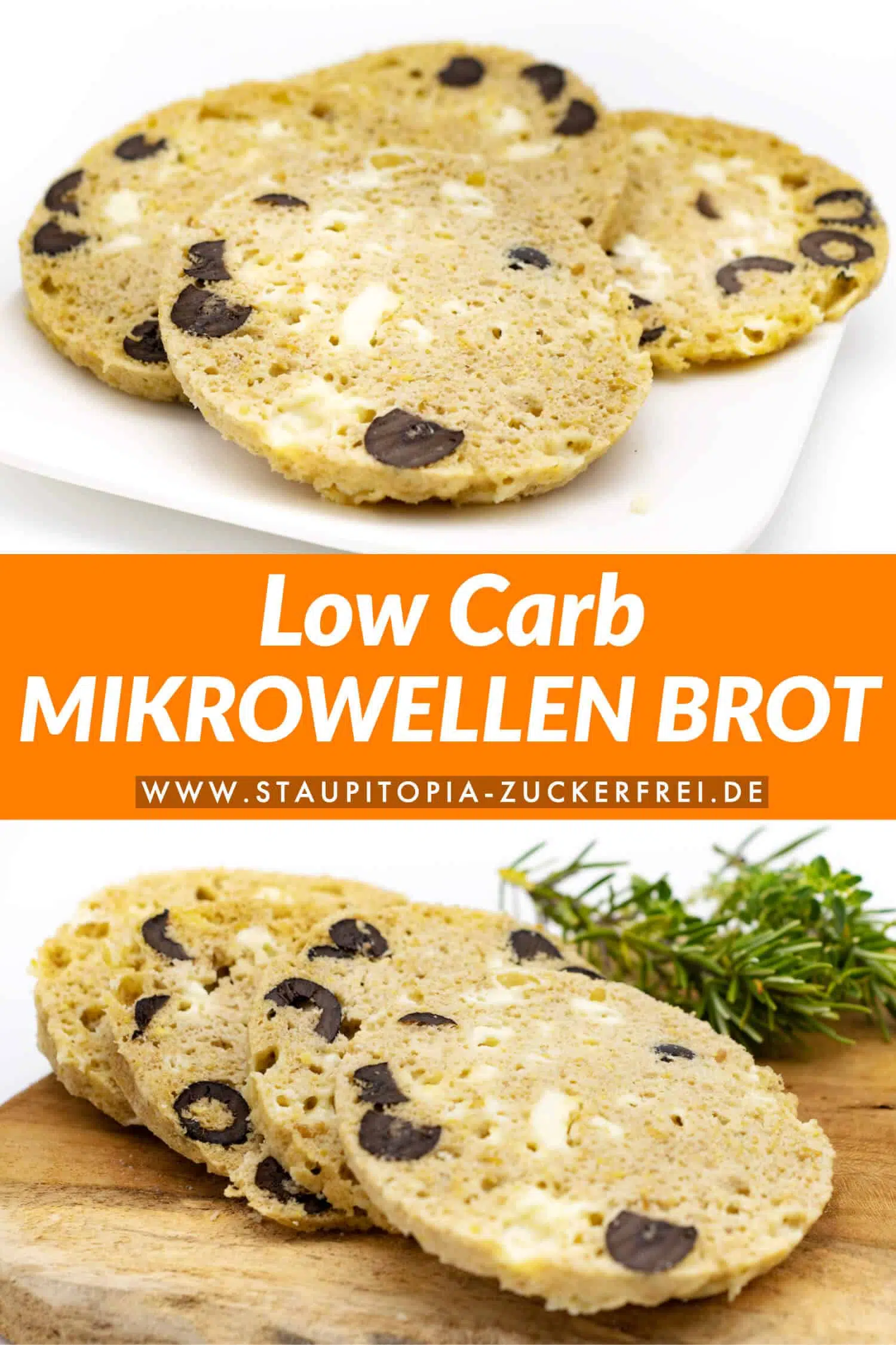 Schnelles Low Carb Mikrowellen Brot Rezept