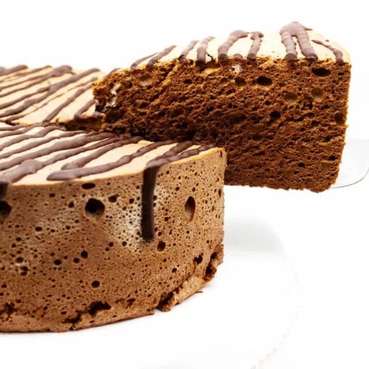 Schoko Low Carb Luftkuchen ohne Zucker