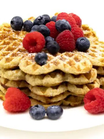 Low Carb Waffeln ohne Eiweisspulver Rezept