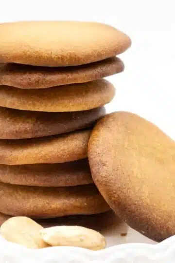 Mandelmusplätzchen ohne Zucker, vegan, Low Carb