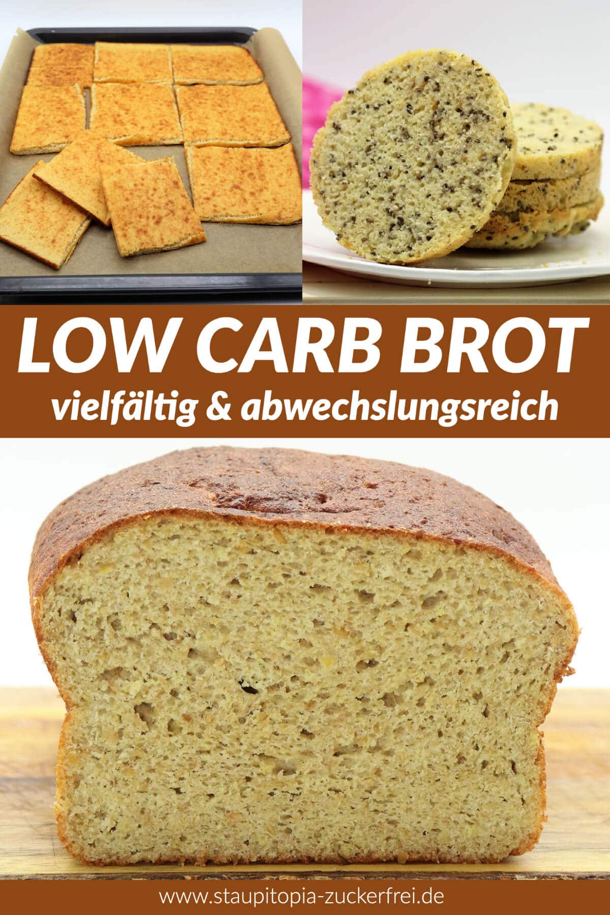 Low Carb Brot Backen - Staupitopia Zuckerfrei