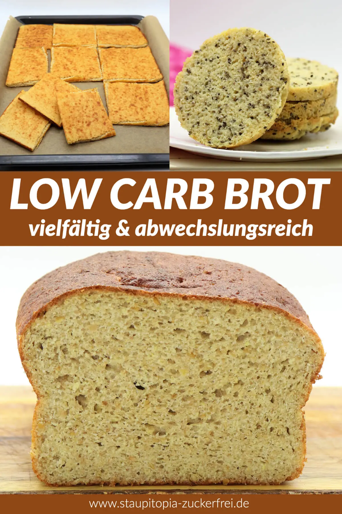 Low Carb Brot backen ohne Kohlenhydrate
