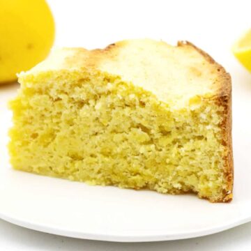 Zitronen Wolke Kuchen ohne Zucker selber machen