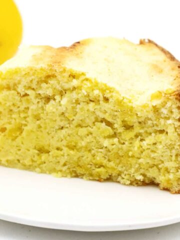 Zitronen Wolke Kuchen ohne Zucker selber machen