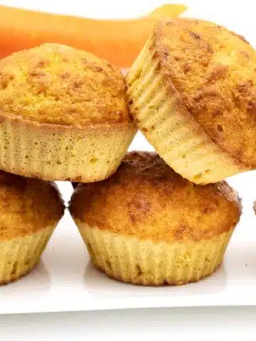 Karotten Muffins ohne Zucker backen