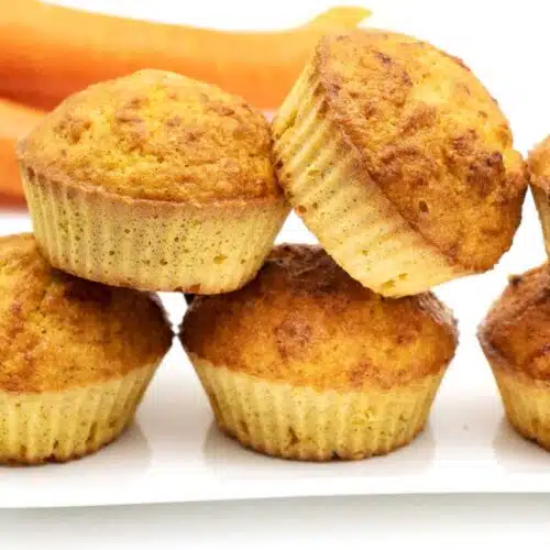 Karotten Muffins ohne Zucker backen
