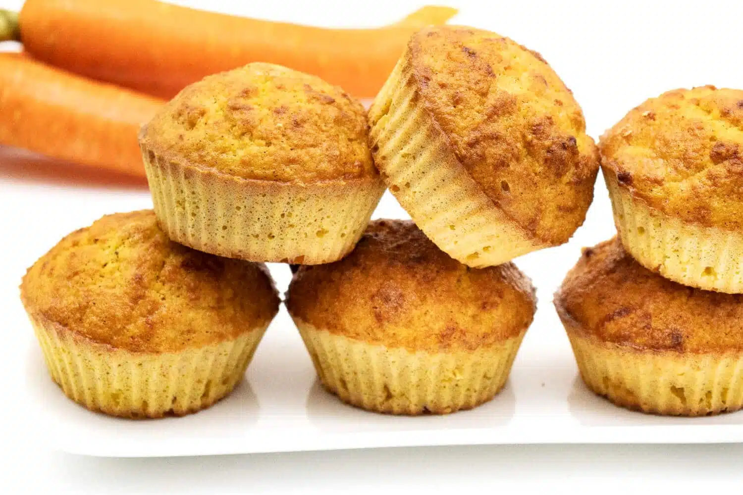 Karotten Muffins ohne Zucker backen