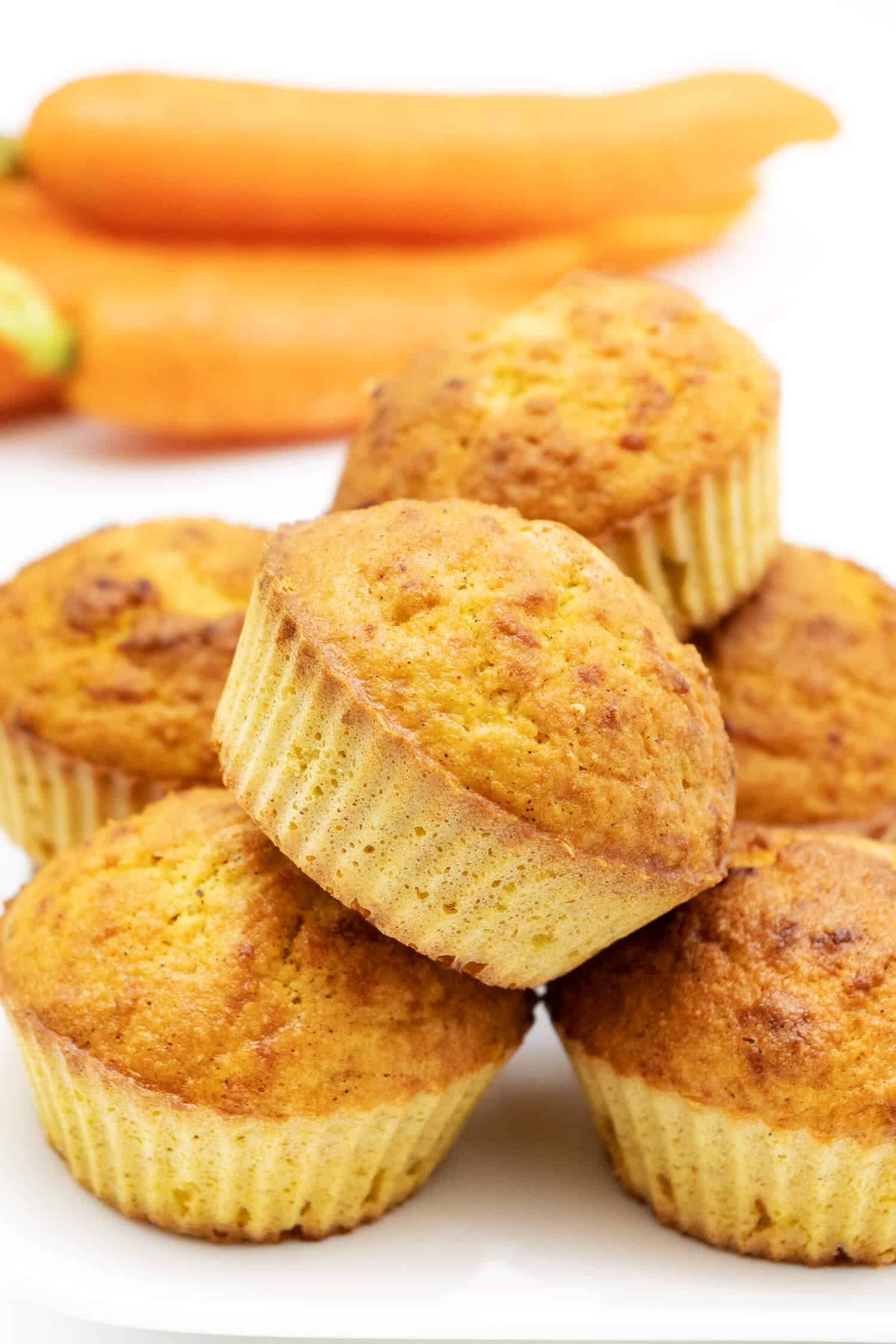 Möhren Muffins Low Carb Rezept