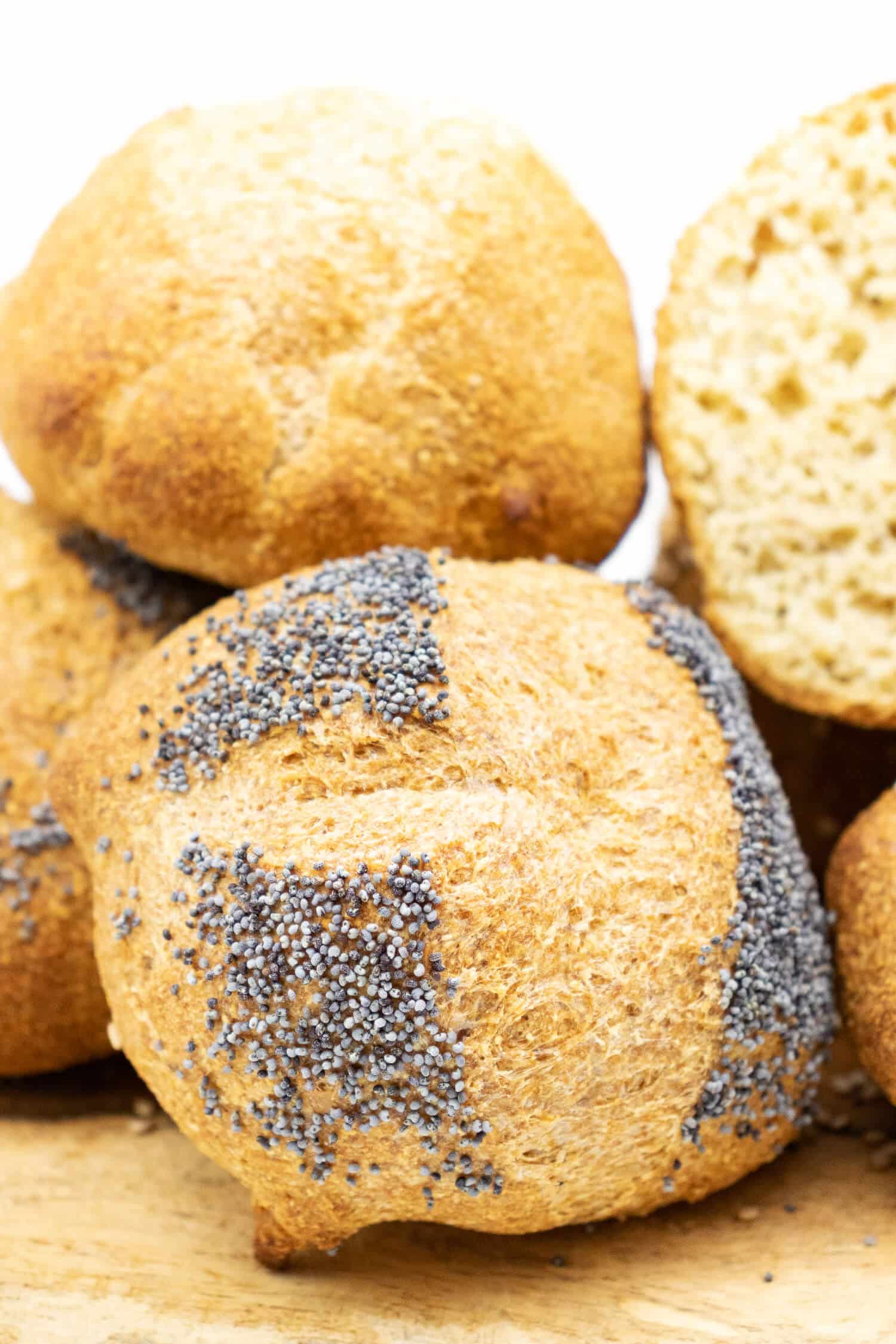 Rezept für schnelle Low Carb Brötchen