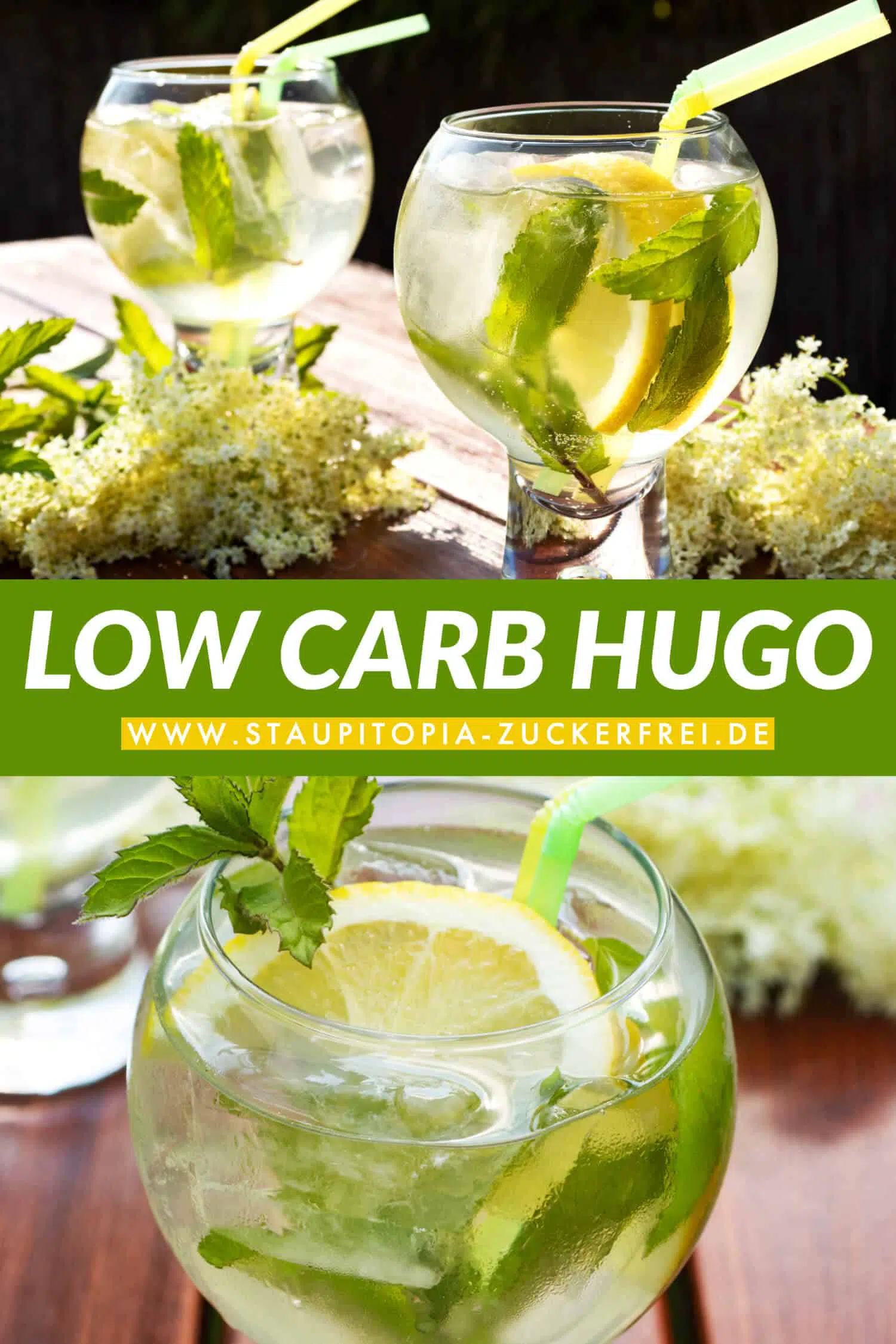 Low Carb Hugo Rezept