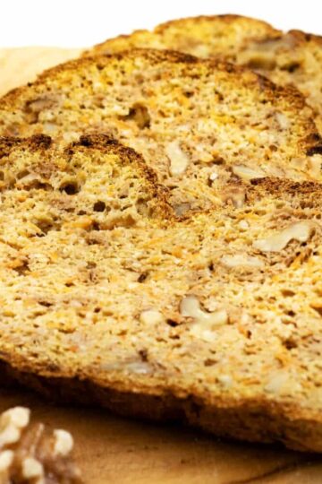 Low Carb Karotten Walnuss Brot Rezept