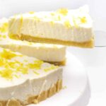 Zitronen Buttermilch Torte ohne Zucker und ohne Backen