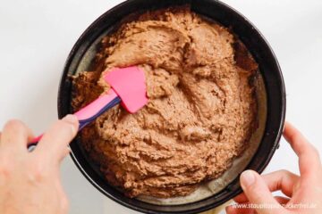 Zubereitung Schokokuchen ohne Zucker Schritt 3