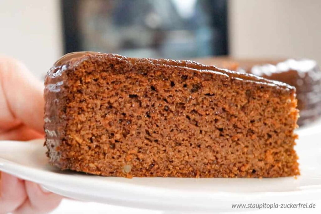 Zubereitung Schokokuchen ohne Zucker Schritt 6