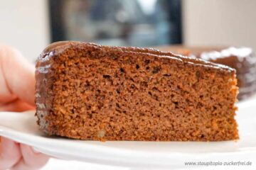 Zubereitung Schokokuchen ohne Zucker Schritt 6