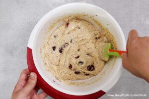 Zubereitung Kirschkuchen ohne Zucker Schritt 5