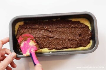 Zubereitung Low Carb Marmorkuchen Schritt 4