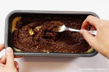 Zubereitung Low Carb Marmorkuchen Schritt 5