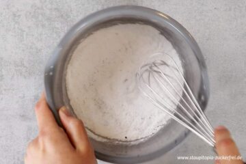 Zubereitung Low Carb Vanilleeis Schritt 1