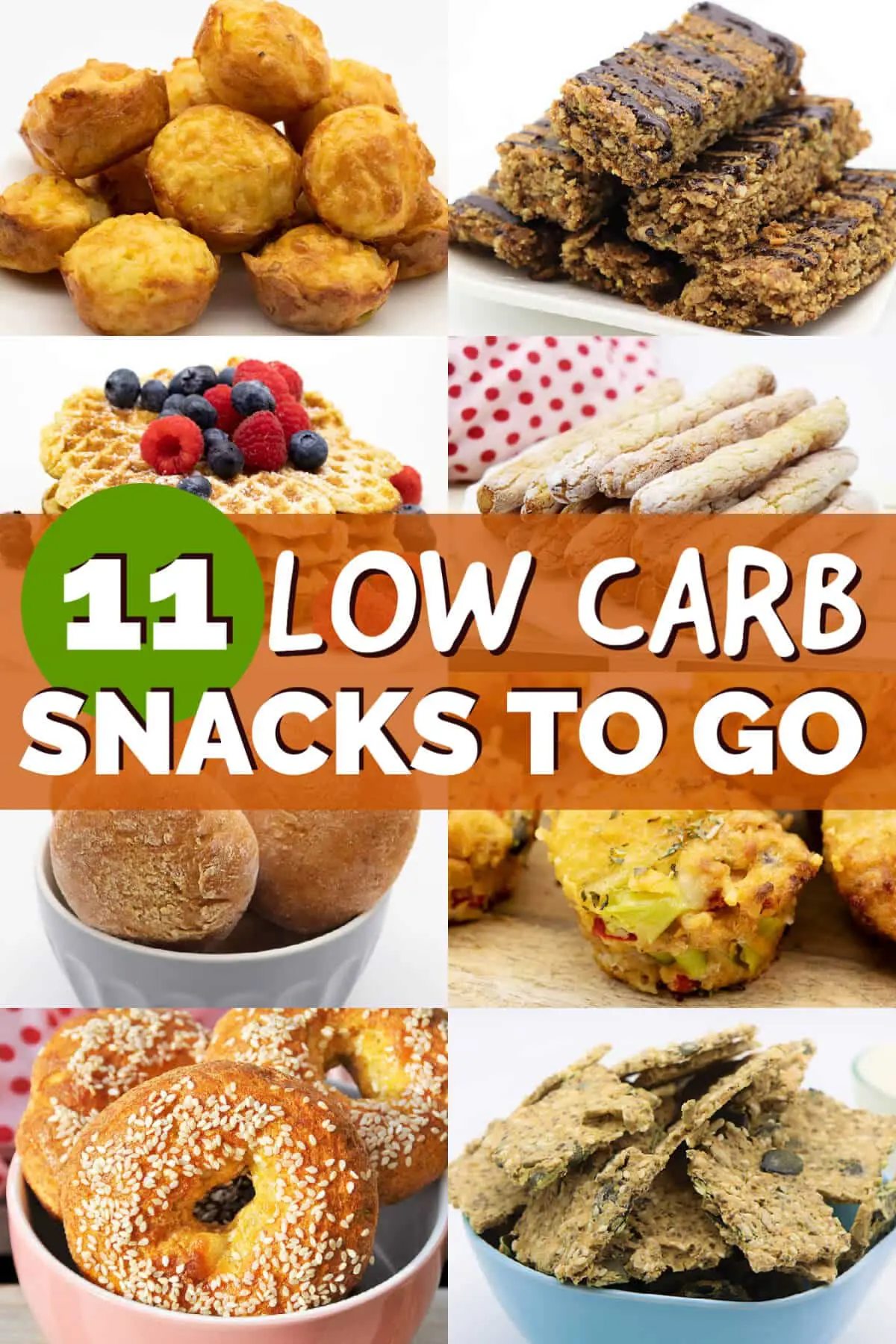 Low Carb Snacks to Go - Gesunde Rezeptideen zum Mitnehmen