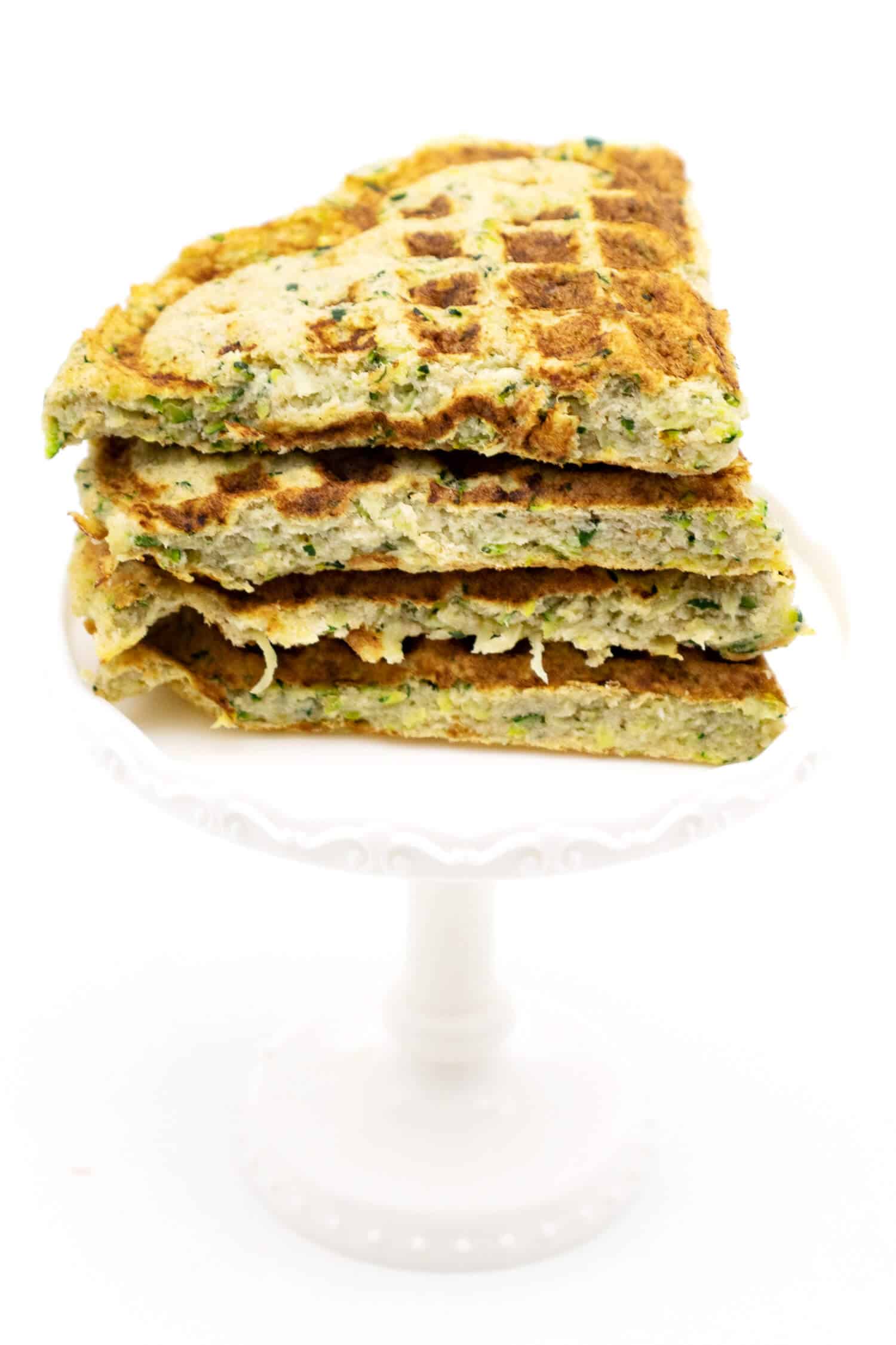 Low Carb Waffeln mit Zucchini selber machen
