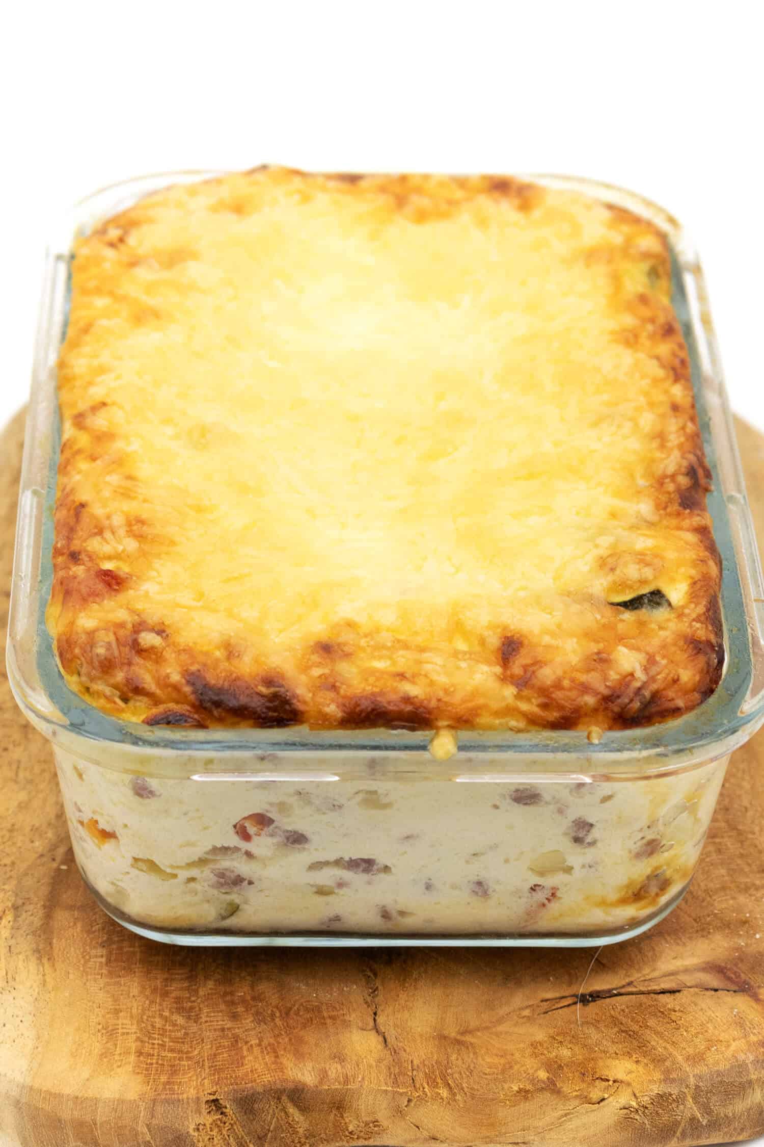 Gesunder Quarkauflauf proteinreich und schnell