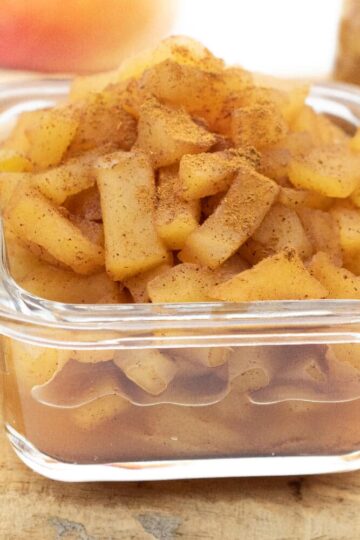 Apfelkompott ohne Zucker selber machen