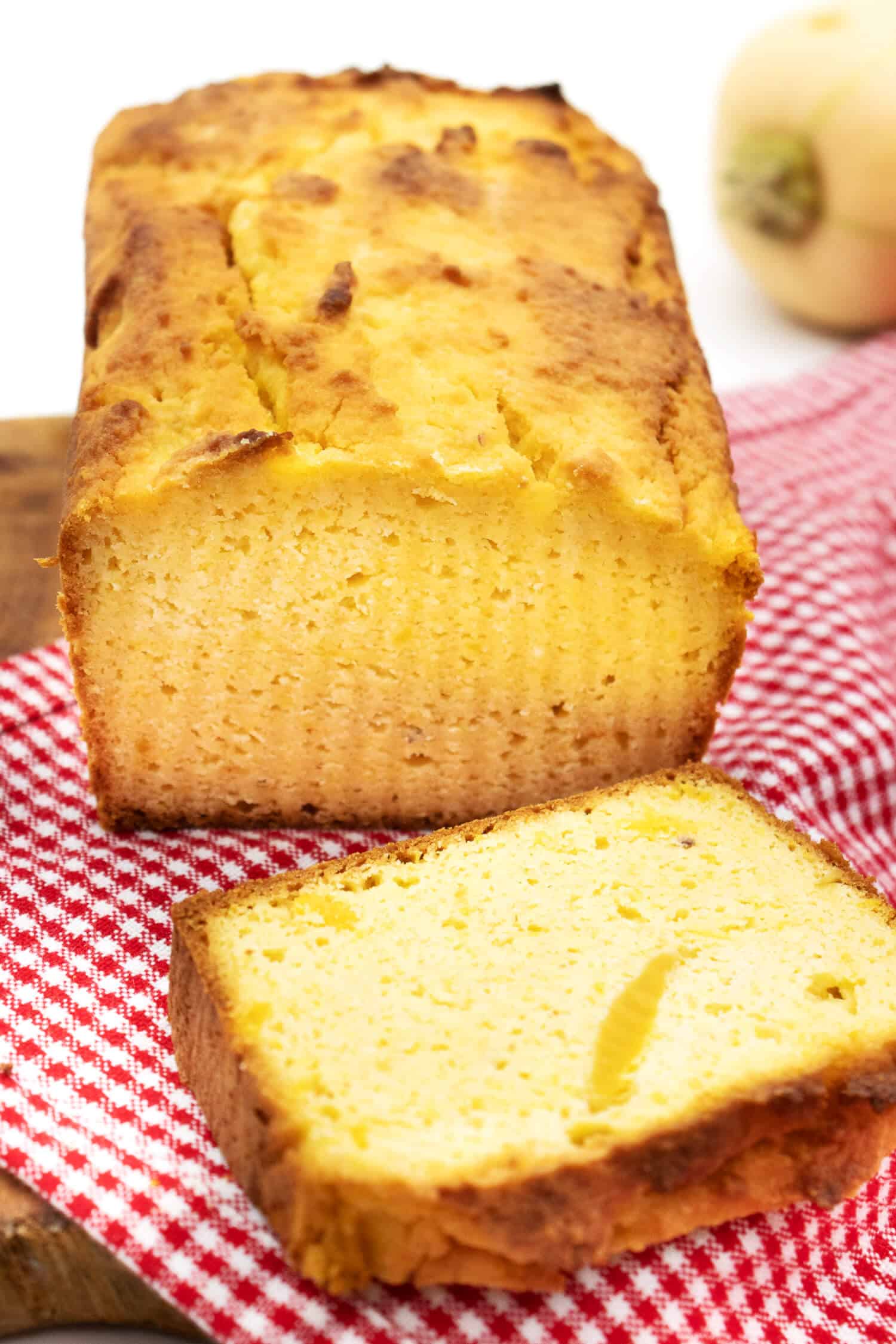 Butternut Kürbis Rezept - süßes Brot