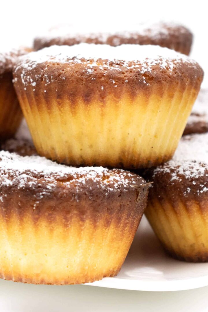 Einfache Vanille Muffins ohne Zucker - Staupitopia Zuckerfrei