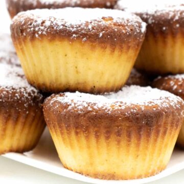 Einfache Vanille Muffins ohne Zucker backen