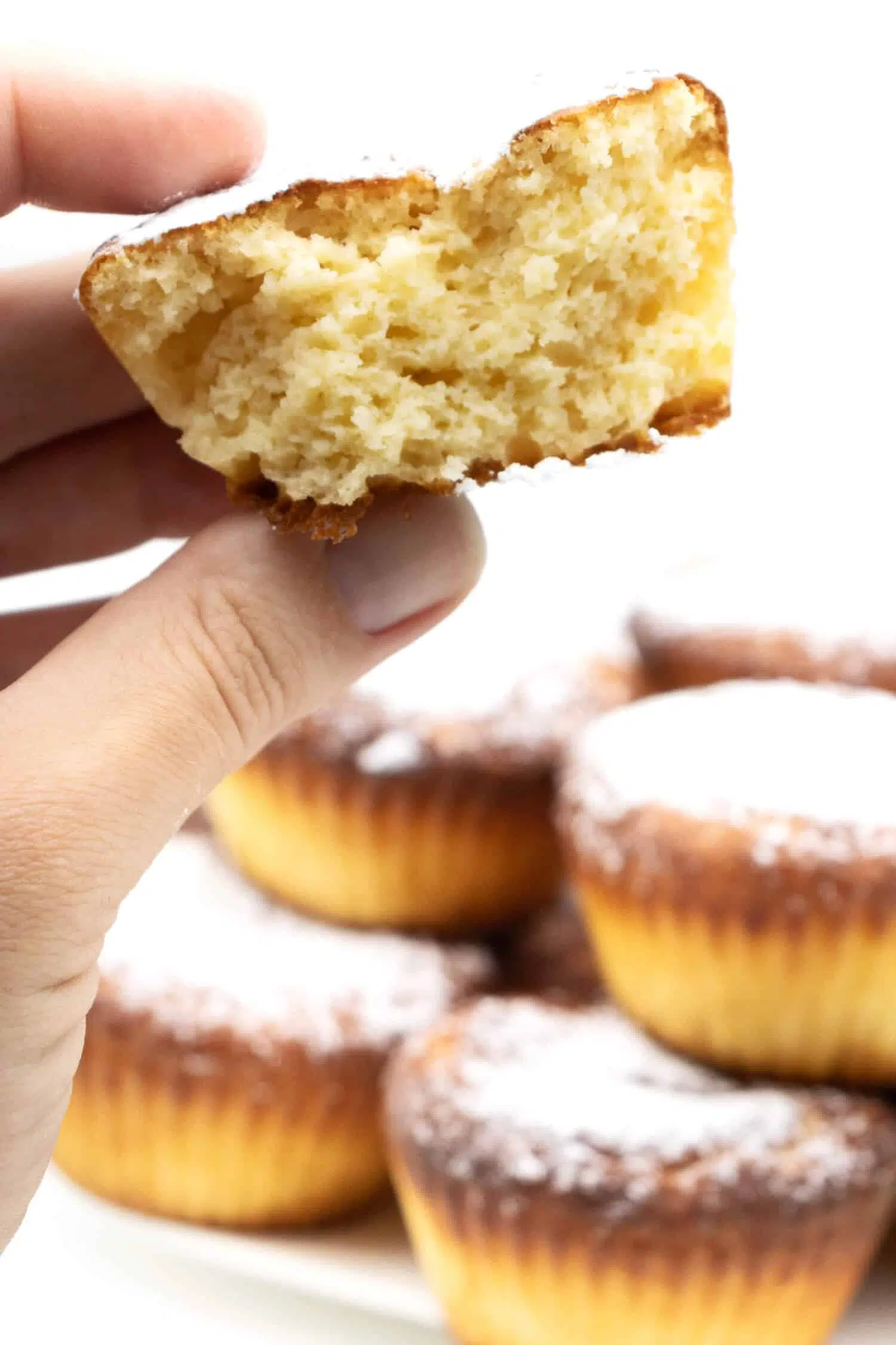 Fluffige Vanille Muffins selber machen ohne Mehl
