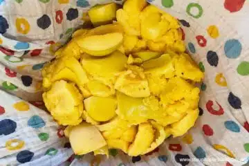 Zubereitung Quittengelee ohne Zucker Schritt 3