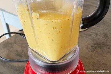 Zubereitung Quittengelee ohne Zucker Schritt 5