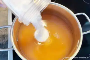 Zubereitung Quittengelee ohne Zucker Schritt 6