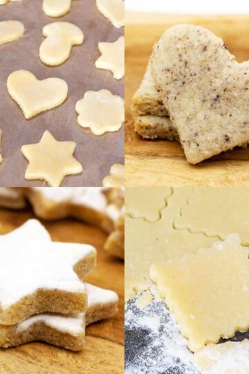 Ausstechplätzchen ohne Zucker Rezept Ideen glutenfrei, einfach, Low Carb