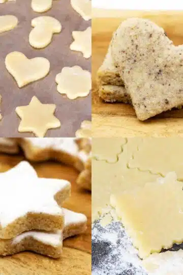 Ausstechplätzchen ohne Zucker Rezept Ideen glutenfrei, einfach, Low Carb