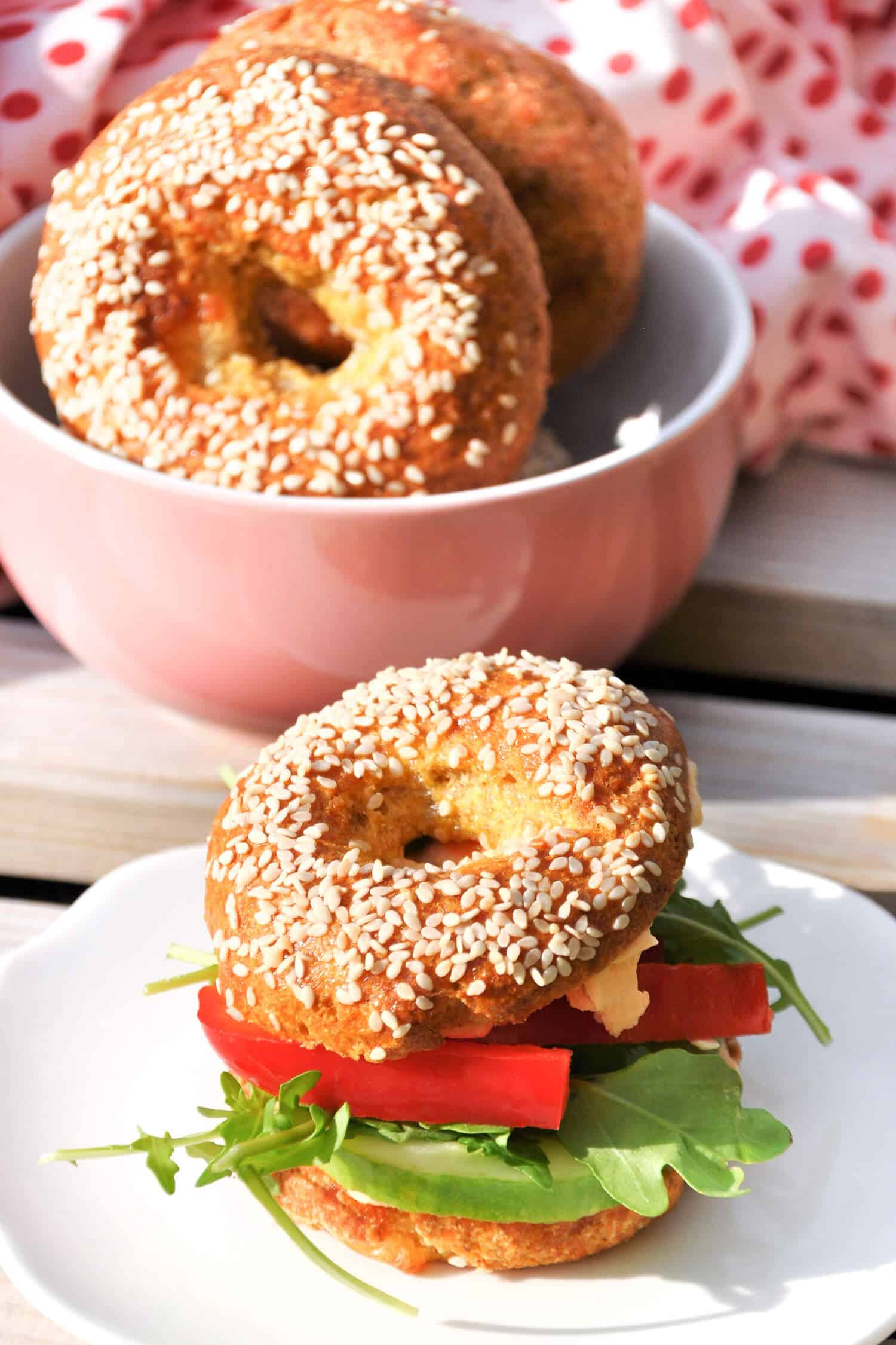 Bagel selber machen ohne Kohlenhydrate