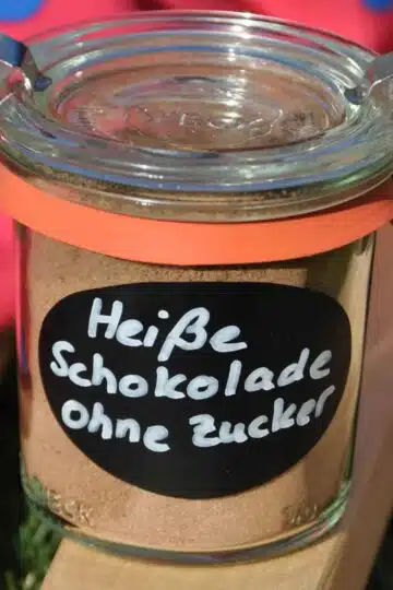 Rezept - Heiße Schokolade ohne Zucker selber machen