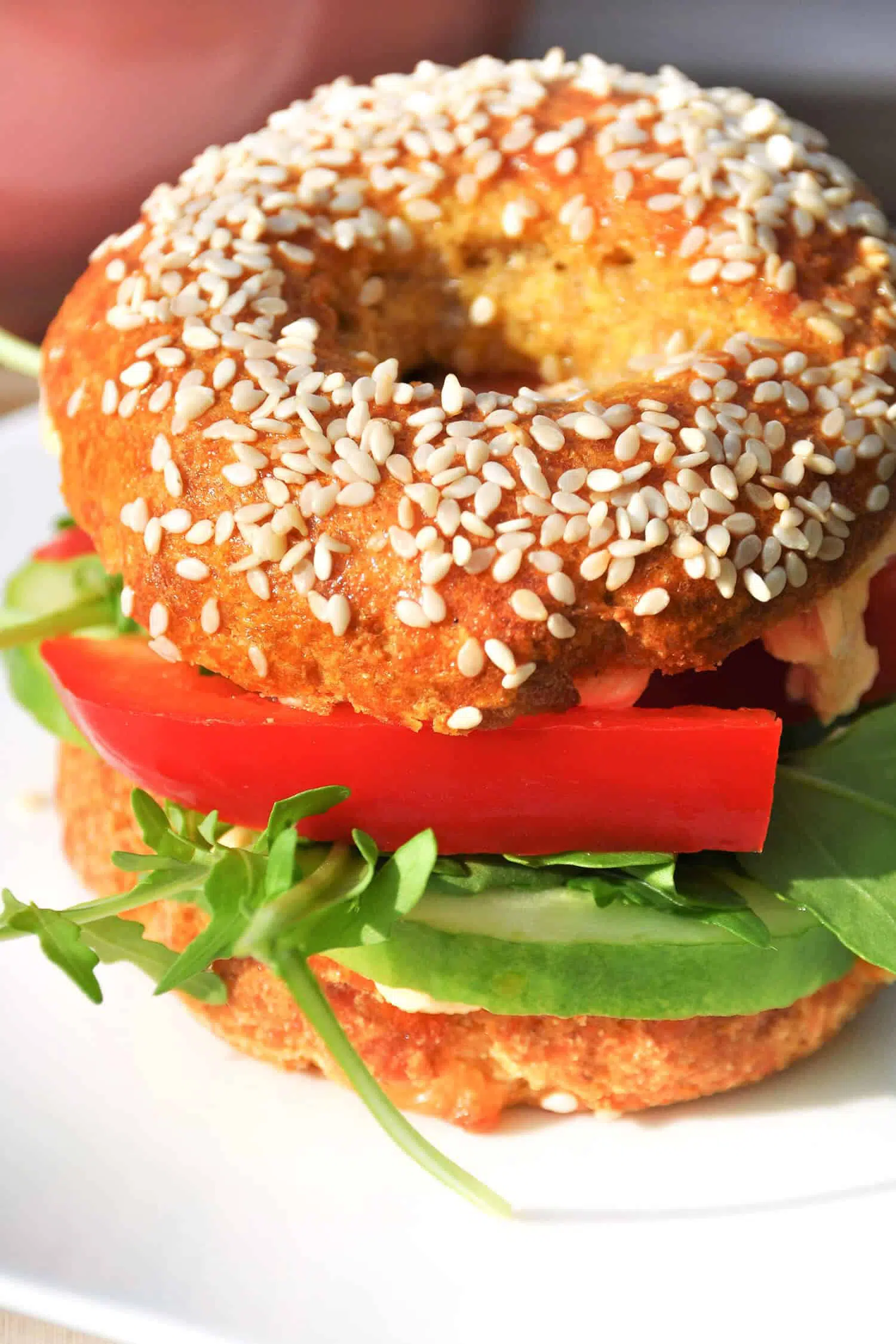 Low Carb Bagel mit Kokosmehl High Protein Rezept