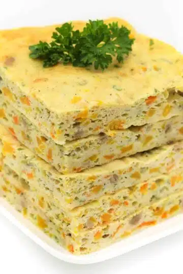 Low Carb Ofenpfannkuchen mit Kürbis Rezept - Abendessen ohne Kohlenhydrate