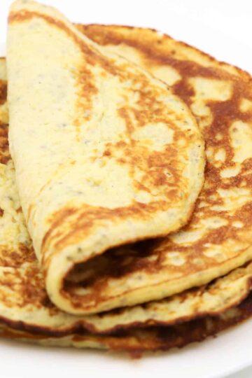 Low Carb Pfannkuchen gesund und lecker Rezept