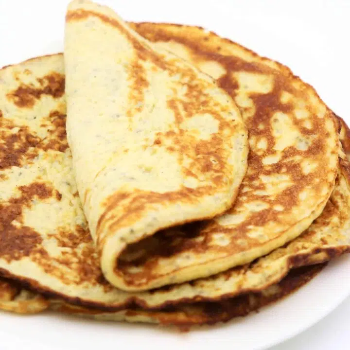 Low Carb Pfannkuchen gesund und lecker Rezept